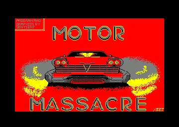 Motor Massacre (UK) (1988) (Trainer) screen shot title